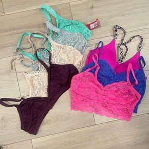BUNDLE | EUC Bralettes - Victoria’s Secret & Exhilaration